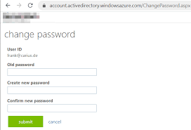 Password Writeback Sspr