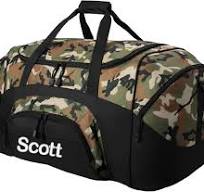 Amazon.com | Personalized Large Tactical Camo Duffel Bag ...