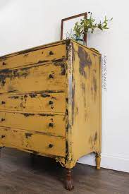 Completely transform your living or restaurant space with this distressed chair. Diy Painted Chippy Farmhouse Dresser Farmhouse Dresser Diy Dresser Yellow Dresser