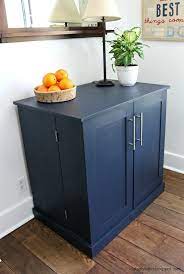 Traditionally, kitchen cabinets are mounted on walls. Diy Freestanding Kitchen Pantry Cabinet Jaime Costiglio