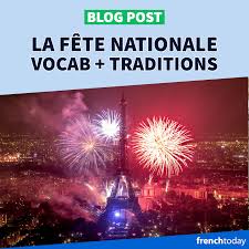 Bastille Day French Vocabulary Le Quatorze Juillet Katorze Jwee Yeah La Fete Nationale National Day Watch Out We Bastille Day Bastille French Vocabulary