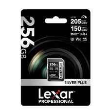 MEMORIA SD 256GB LEXAR SILVER PLUS