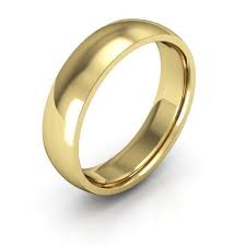 18k Yellow Gold Men S And Women S Wedding Bands 5mm Comfort Fit Light Mens Wedding Rings Gold Mens Wedding Rings Plain Wedding Band