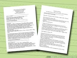 How To Prepare Your Curriculum Vitae The Future