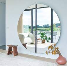 In diesem raum empfangen wir viele gäste und verbringen viel freizeit mit freunden und familie. Casa Padrino Luxus Spiegel Schwarz 200 X 3 5 X H 200 Cm Runder Wandspiegel Wohnzimmer Hotel Restaurant Boutique Spiegel