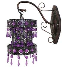 All categories wall lights picture lights spotlights single plate bar accessories lampshades ceiling lights pendants flush chandeliers semi flush outdoor lighting outdoor wall lights outdoor pendants. Mediterranean Style Black Purple Wall Sconce Purple Walls Purple Lamp Black Wall Lamps
