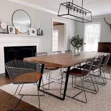 Yukon Natural 92 Dining Table Reviews Crate And Barrel In 2020 Antique Dining Tables Modern Rustic Dining Table Casual Dining Table