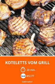Koteletts Vom Grill Rezept Rezepte Lebensmittel Essen Grillen