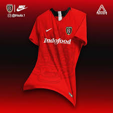 Trisula Bali United Home Kit Concept The Unit Soccer Jersey Jersey