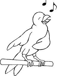 Bird Pictures To Color Sing Cheerfully Birds Coloring Pages Animal Coloring Pages Bird Coloring Pages Coloring Book Pages