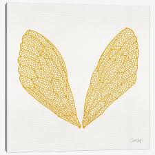 Mason's hipster doofus cicada $3.49 see options. Cicada Wings Gold Canvas Art Print By Cat Coquillette Icanvas