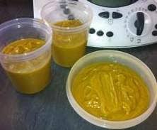 Variante De Puree 4 Legumes Et Kiri Recette Puree Petit Pois Recette Petits Pois Carottes