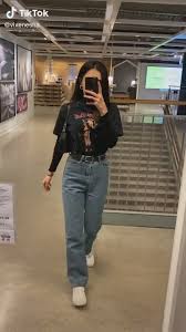 Tik Tok Outfit Inspo Video Retro Outfits Edgy Outfits Casual Outfits