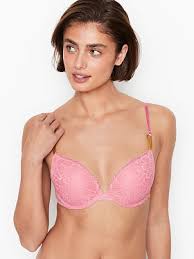 Pink victorias secret lace color de rosa y azul sujetador push up 32b. Shop Sexy Bra Styles Sizes A G Cup Victoria S Secret