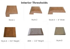 It has a height clearance of.25 which aids in insulating a room and creates a smooth transition between two floor surfaces. Solid Hardwood Interior Thresholds Unfinished Hardwood Interior Doors Bathroom Style Solid Hardwood