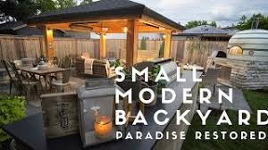 50 creative front yard landscaping ideas and garden designs for 2019. Small Modern Backyard Youtube