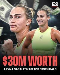 Aryna Sabalenka breaks down the 10 things she can't live without — from  tracking up to 39,000 steps