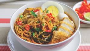 Curry mee is a spicy noodle soup garnished with various toppings, popular in maritime southeast asia. Resepi Mee Kari Nyonya Asli Resepi Masakan