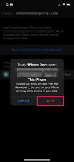 In the popup window, press the trust button to allow the app to be installed and use your data. How To Trust An App On Iphone Ipad To Fix Untrusted Developer Message Osxdaily