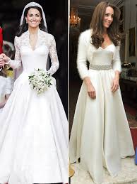 If you look at the back of the dress the seamlines are absolutely beautiful, you always need darting or a vertical seam at the back of the dress in order to get it to fit really nicely. See Meghan Markle S Second Wedding Dress For Evening Reception People Com