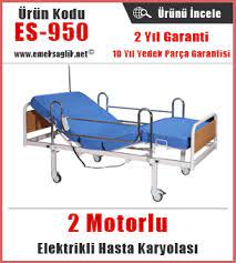 iki motorlu hasta karyolasi karyola yatak urunler