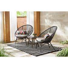 Metal chairs, on the other hand, come in a wide variety of finishes to add a modern splash to your. Small Space Outdoor Furniture Set For Patios And Balconies 2020 Apartment Therapy
