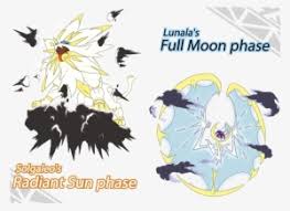 Lunala legendary sun and moon pokemon coloring pages. Pokemon Sun And Pokemon Moon Alternate Forms Of Alola Ultra Solgaleo And Lunala Transparent Png 770x562 Free Download On Nicepng