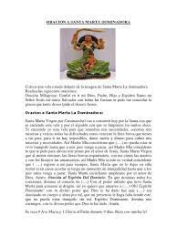 Parece que este espíritu se encuentra entre los más invocados en la magia amorosa, para controlar a. Oracion A Santa Marta Dominadora Oracion Comportamiento Religioso Y Experiencia