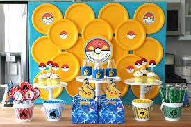 Birthday Theme For 7 Year Old Boy Craft That Party Pokemon Party I Choose 7 Years Old Pokemon Geburtstag Geburtstagspartythemen Kinder Geburtstagsideen