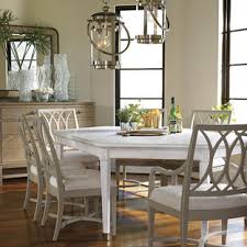 Distressed wash white finish country style buffet. Whitewashed Dining Table Houzz