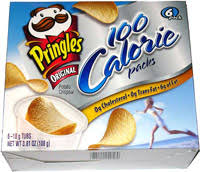 So many is not a number. Pringles 100 Calorie Packs Original