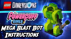 Lista de personajes ultra raro oculus max espías que cambian de color. Lego Powerpuff Girls Buttercup Mega Blast Bot Dimensions Build Instructions Brickqueen Youtube