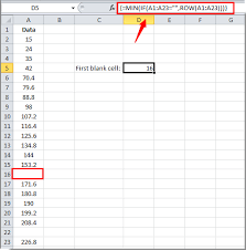 Fill all blank cells in this range with values above/below/left/right to each blank cell; How To Find First Blank Cells In Column In Excel