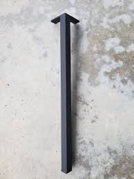 Metal Table Leg Furniture Leg 6 40 High 13 Etsy In 2020 Metal Table Legs Table Legs Steel Table Legs