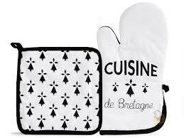 Livraison rapide à domicile, en point relais ou en magasin. Lot De Manique Et Gant Cuisine De Bretagne Decor Hermine Breton