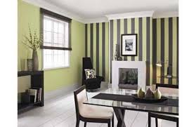 If You Want To Make A Room Feel More Formal Or Just More Interesting Painting Stripes On To An Existi Interior House Colors Living Room Paint House Interior