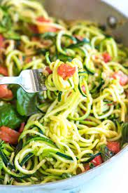 Guilt Free Garlic Parmesan Zucchini Noodles Pasta Recipe Zoodle Recipes Zucchini Pasta Recipes Veggie Dishes