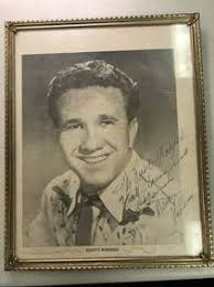Marty Robbins Signed Photo And Framed
