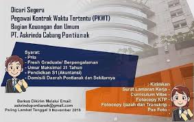Check spelling or type a new query. Askrindo Buka Lowongan Kerja Pegawai Kontrak Tertarik Skanaa