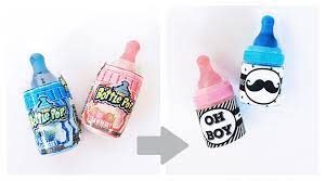 Here are some great free round baby shower labels for your flavor tins, boxes, candles or any other gift you want to give out at this event. Diy Baby Bottle Pops Party Favors With Free Printable Labels Mustache Party Lovely Planner