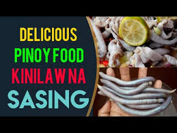 Sasser is a computer worm that affects computers running vulnerable versions of the microsoft operating systems windows xp and windows 2000. Delicious Pinoy Food Kinilaw Na Sasing Youtube