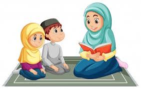 Download 2,700+ royalty free masker vector images. Arab Muslim Family In Traditional Clothi Free Vector Freepik Freevector Books Girl Cartoon Kid Muslim Family Kids Background Muslim Kids