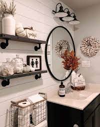 Find and save ideas about decorating bathroom on pinterest. 33 Fantastic Ideas To Cozy Your Home With Farmhouse Fall Decor Farmhouse Fall Decor Farmhouse Bathroom Decor Small Bathroom Decor