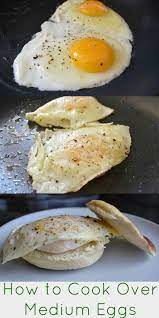 How To Cook Over Medium Eggs Economical Chef Recipe Cooking Cooked Breakfast Food