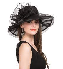 Kentucky Derby Hats Women Black Church Hats Ladies Wedding Hats Organza Hats Ebay Kentucky Derby Fascinator Derby Fascinator Ladies Wedding Hats