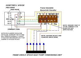 Trane air conditioner wiring schematic handler diagram for. W1 W2 E Hvac School