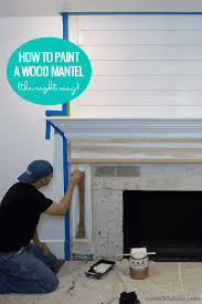Regular soap and water may not be enough to cut through this sticky grime, particularly from painted surfaces or from mantels that have a large degree of carving. Remodelaholic Diy Fireplace Makeover Part Two Kilz Priming And Painting