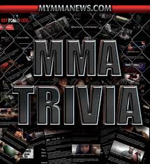 He is an irish professional fighter who began his mixed martial arts career in 2008. Mma Trivia How Much Do You Know About Mma