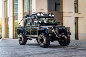 Land Rover Defender SVX stunt car from James Bonds Spectre goes under the  hammer