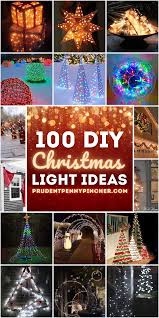 100 Creative Diy Christmas Light Decoration Ideas Diy Christmas Light Decorations Hanging Christmas Lights Decorating With Christmas Lights